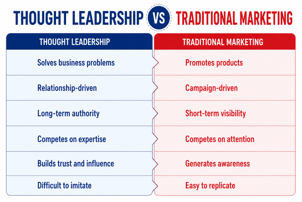 Blog- How Thought Leadership Creates Long-Term Competitive Advantage: 5 Proven Ways to Build Trust, Authority and Sustainable Business Growth