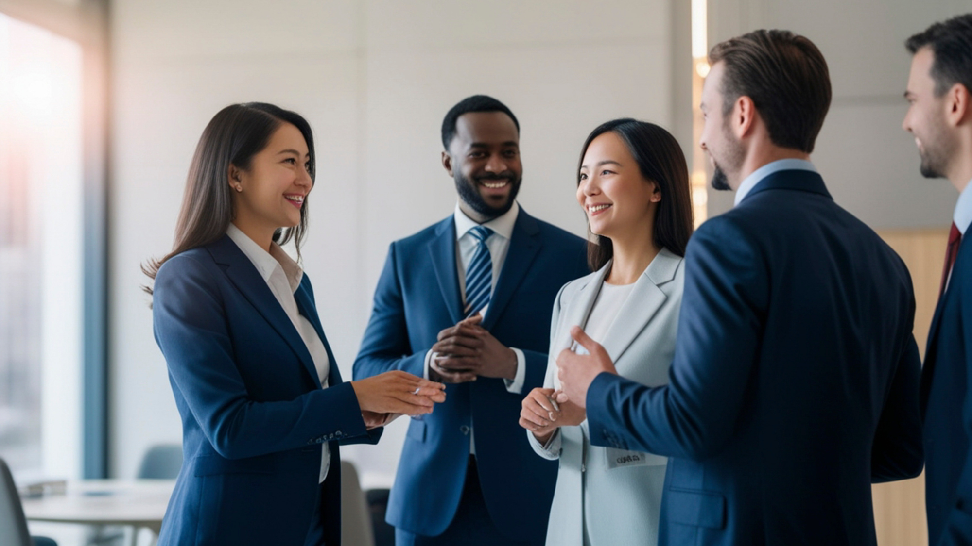Corporate PR strategy and executive media briefing